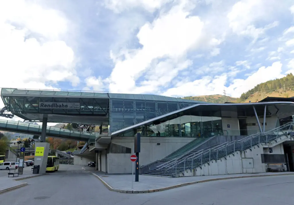 St Anton Lift Pass Office at the Rendlbahn