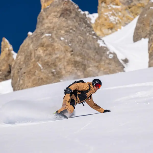 Advanced off piste snowboard courses