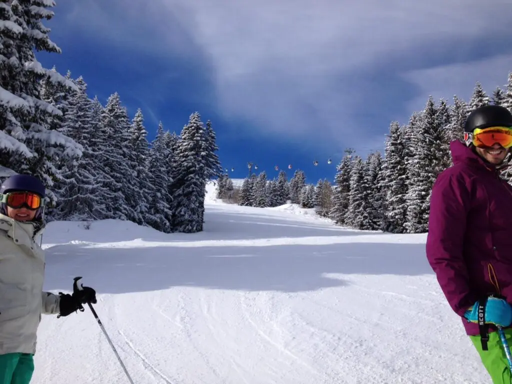 Pistes in Courchevel