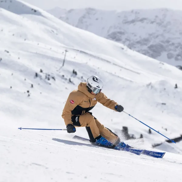 A ski instructor in Morzine