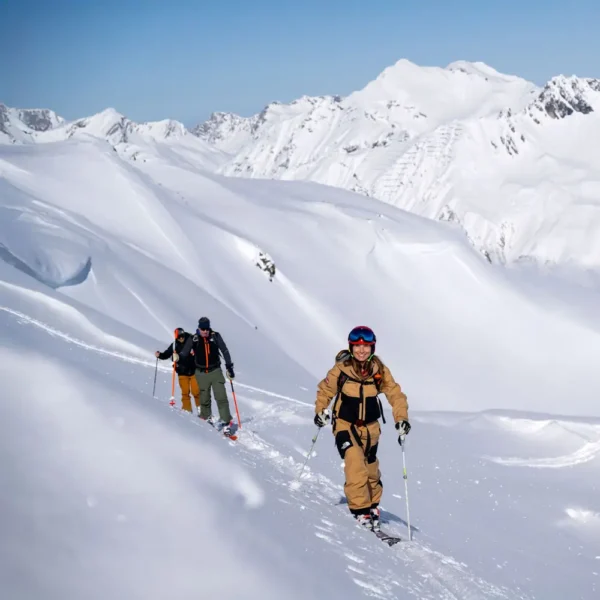 skiing in verbier