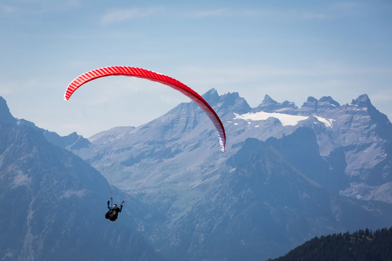 Paragliding Verbier