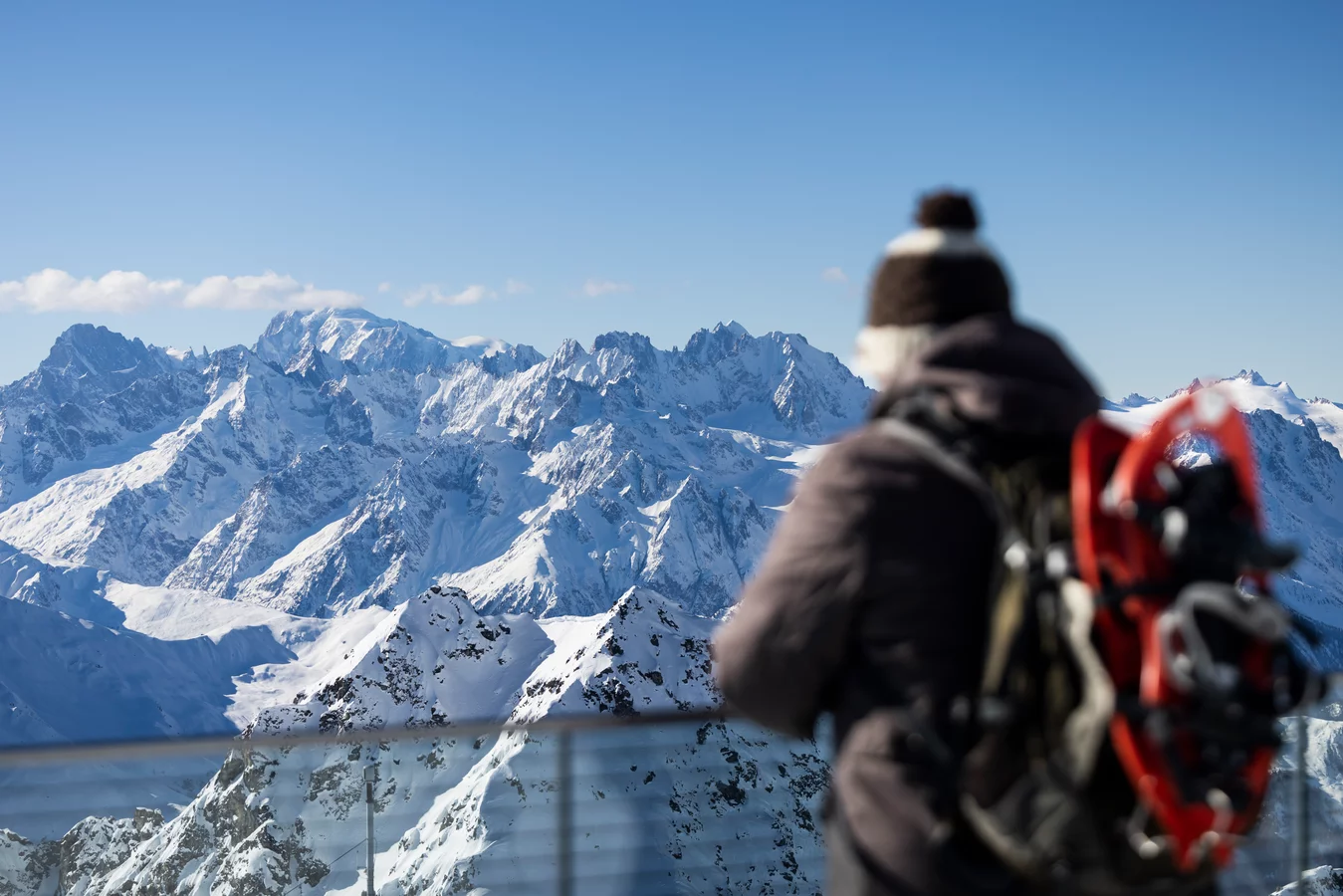 Verbier winter hiking