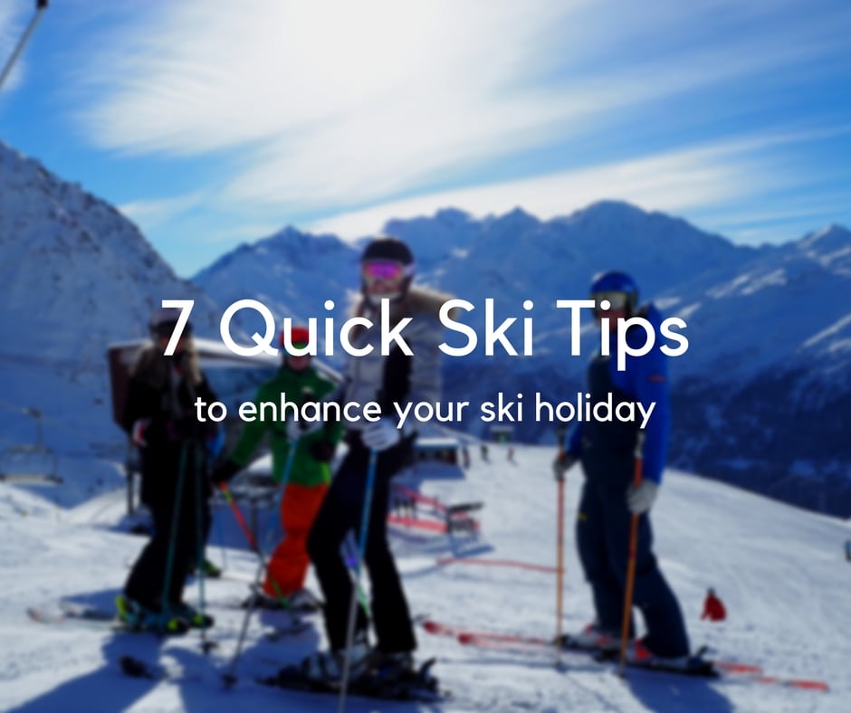 7 Quick Ski Tips