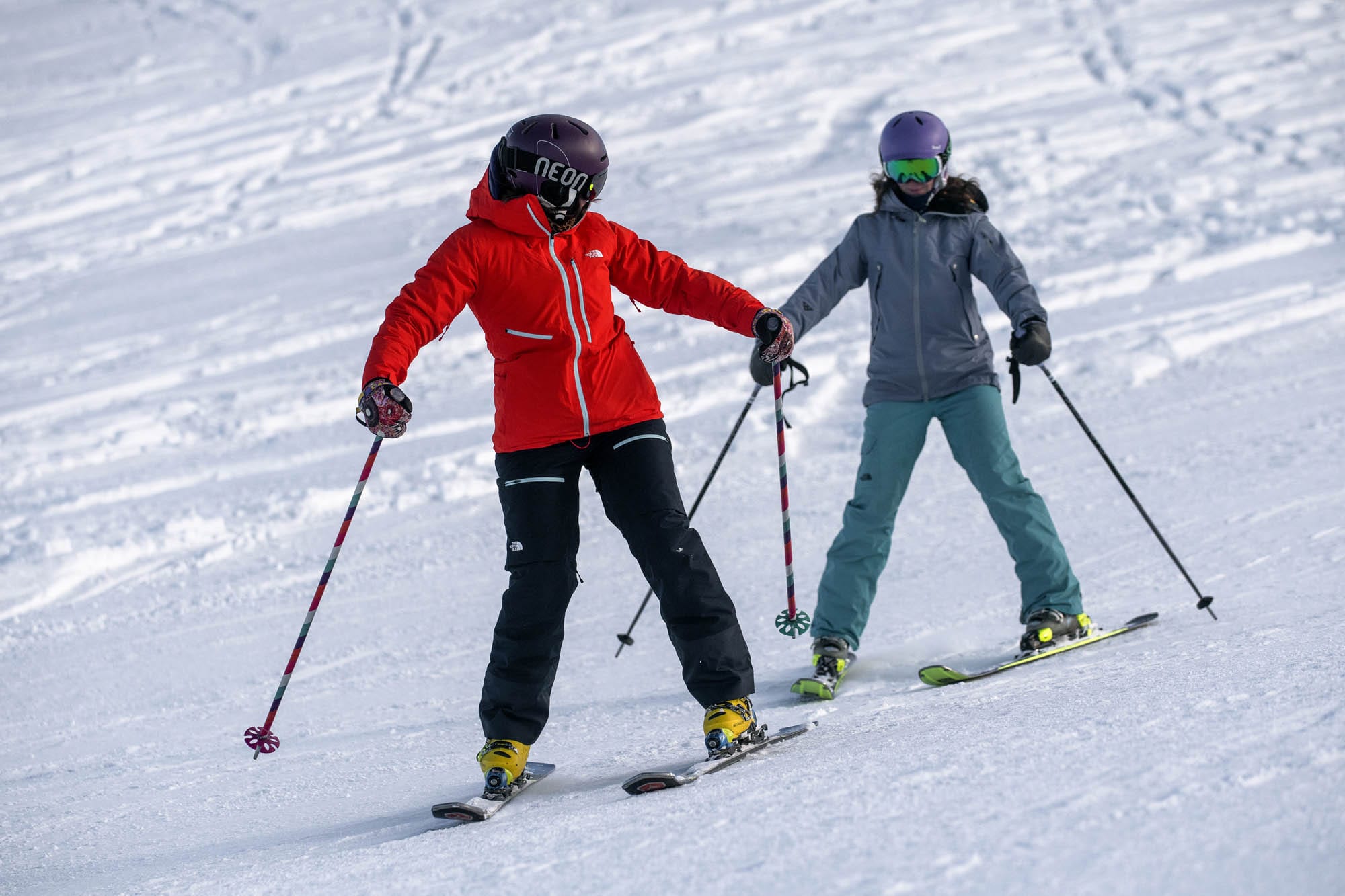 adult group ski lessons