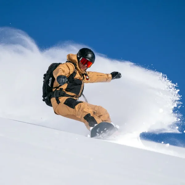 Courchevel off piste snowboard course