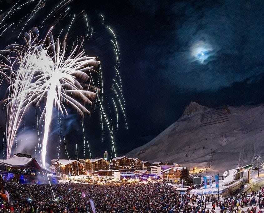 Fireworks Val d'Isere