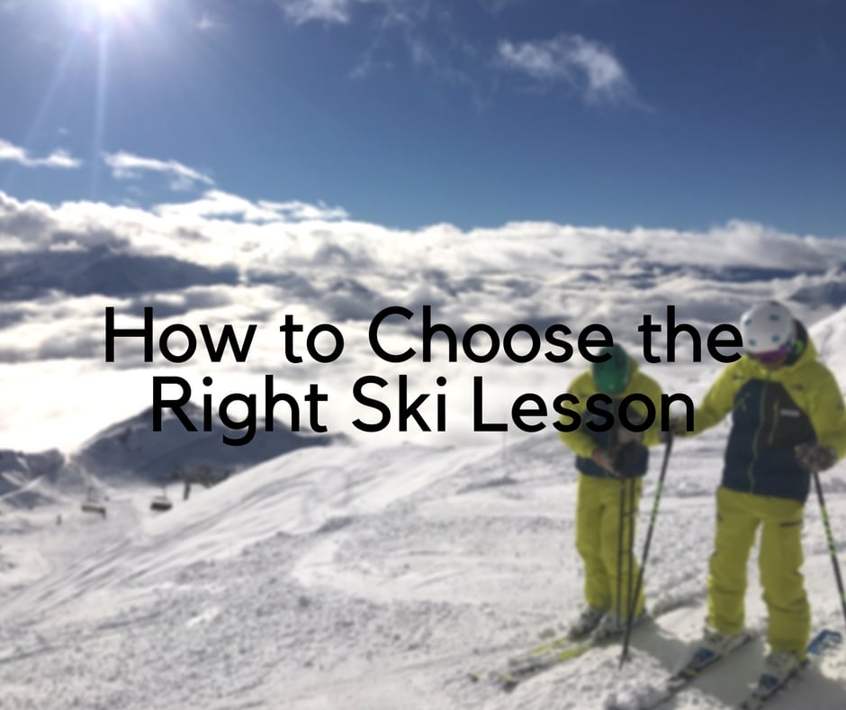 How to Choose the Right Ski Lesson