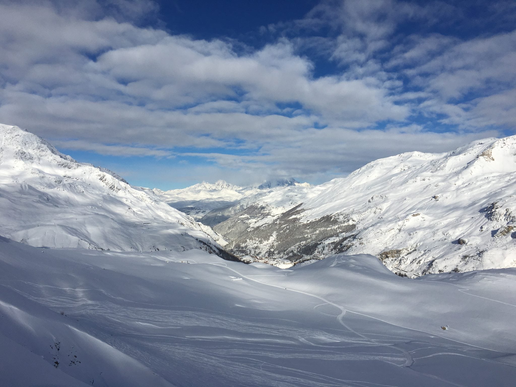 Skiing Tignes