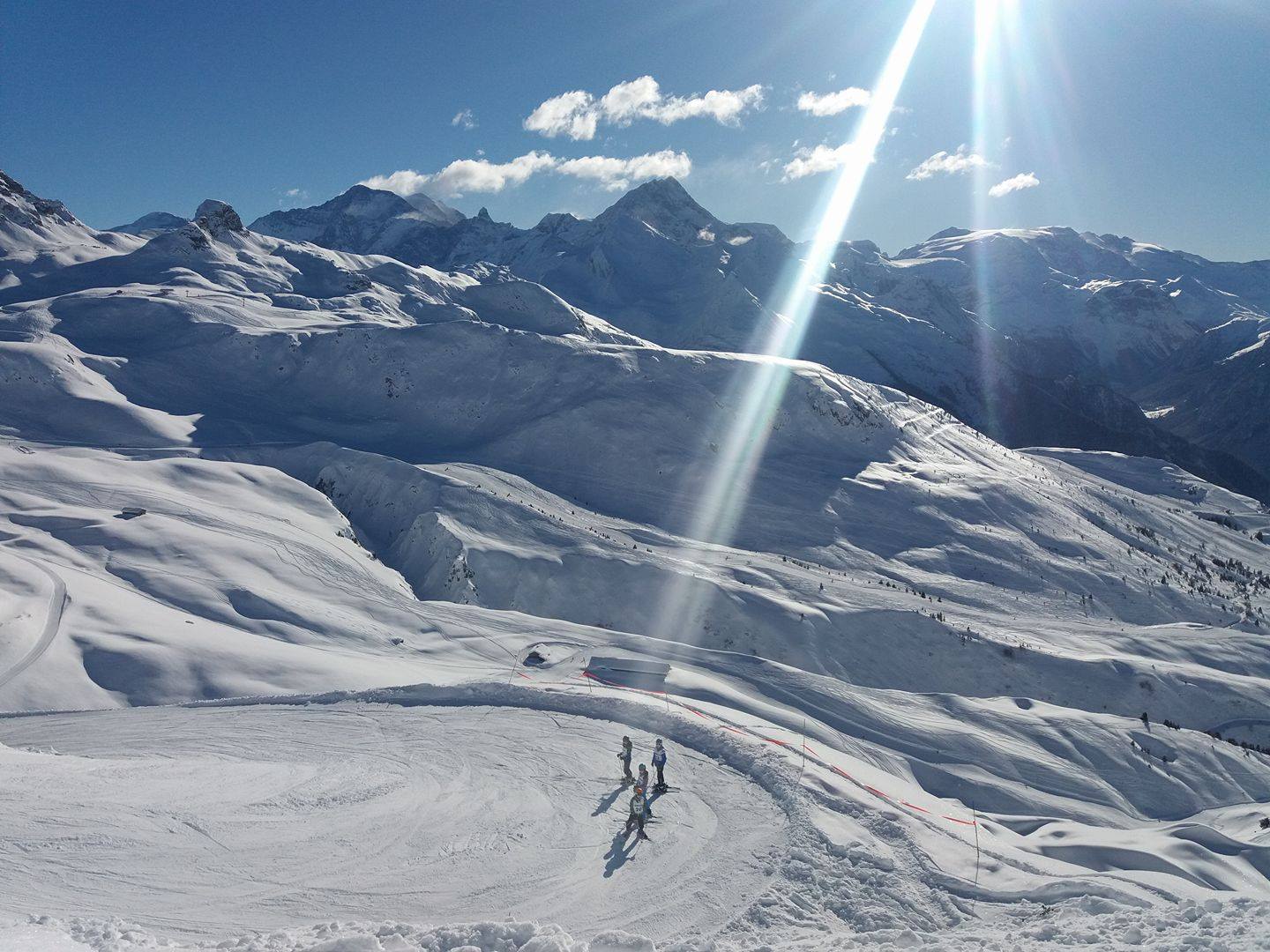 Ski in la plagne