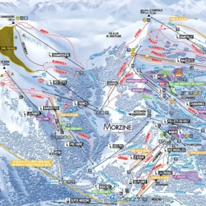 Morzine Piste Map