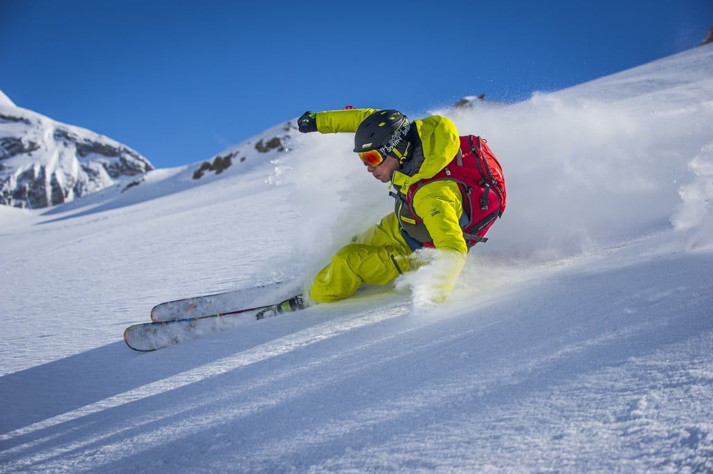 Skiing in Vallandry