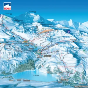 Tignes Piste Map