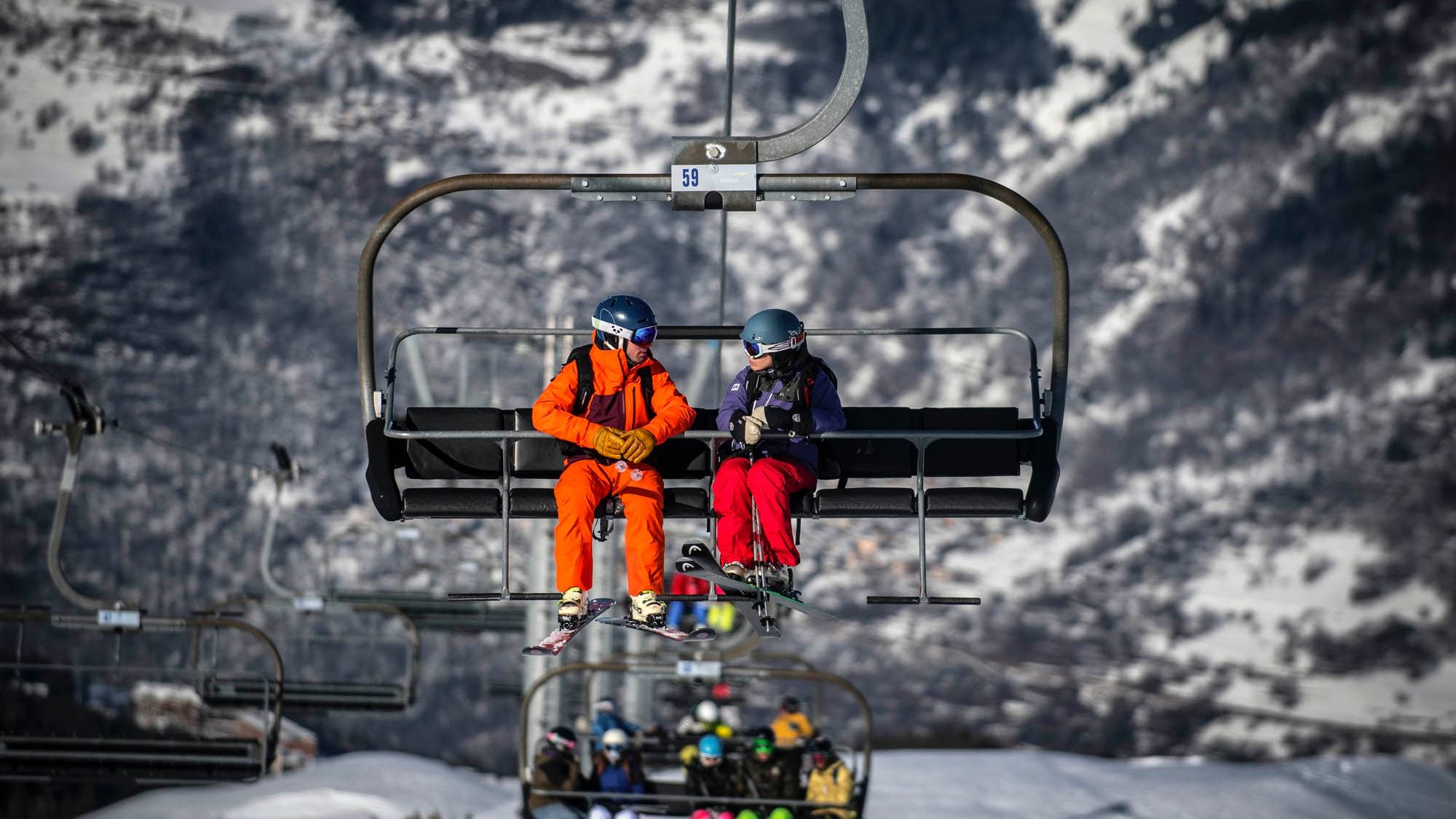 adult group ski lessons