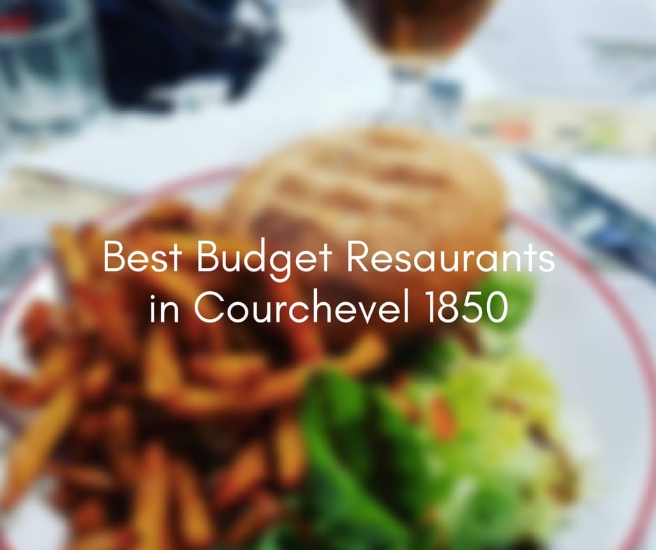 best budget restaurants in courchevel 1850