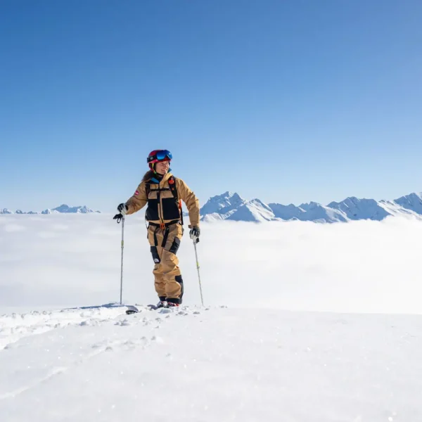 learn to ski tour